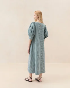 Loeffler Randall Maxwell Green Gingham Dress| Dresses