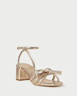 Loeffler Randall Mikel Bow Mid-Heel Sandal| SOMETHING BLUE|FOR THE GUESTS