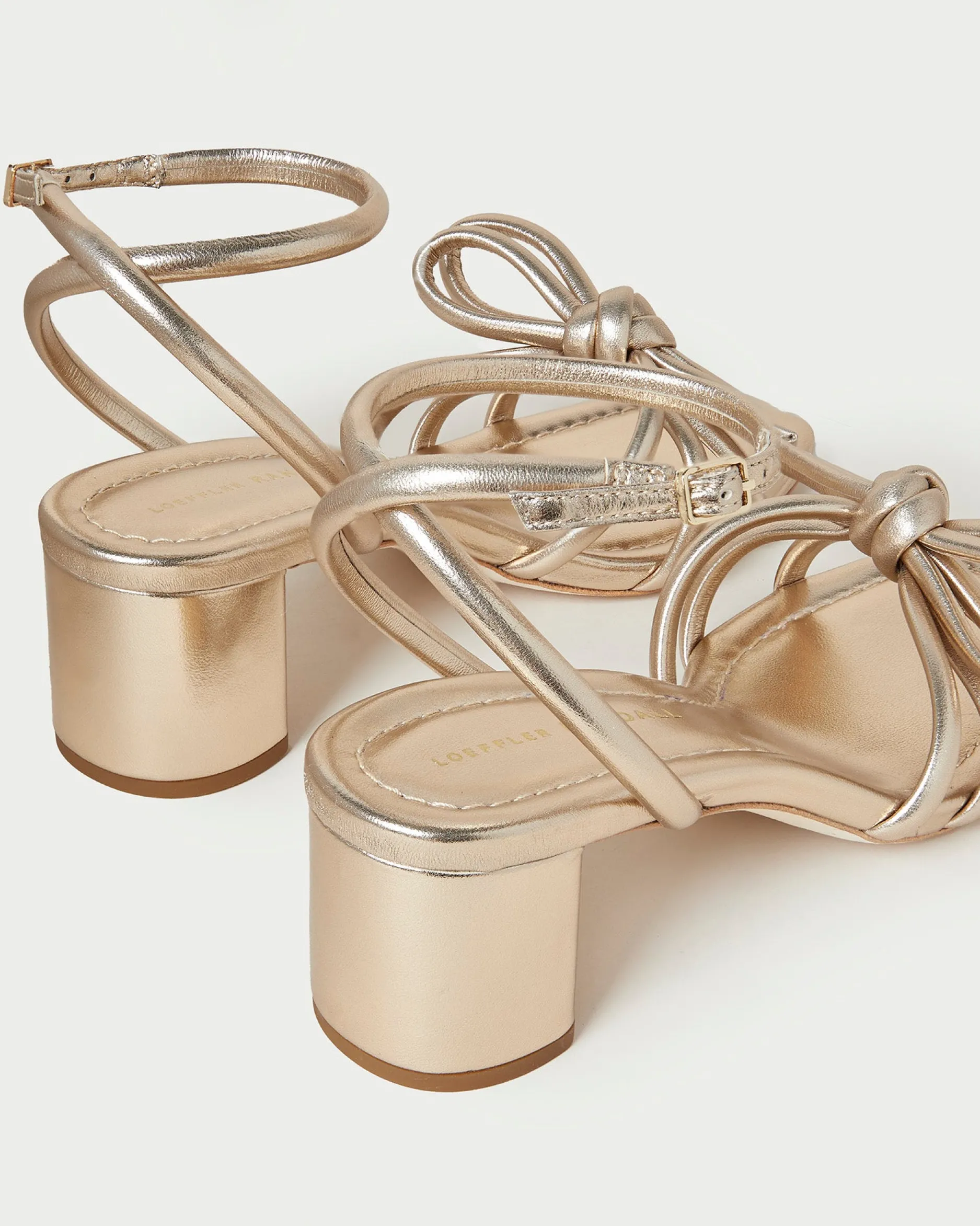 Loeffler Randall Mikel Bow Mid-Heel Sandal| FOR THE GUESTS|FOR THE BRIDE