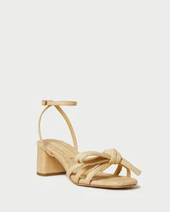 Loeffler Randall Mikel Bow Mid-Heel Sandal| FOR THE BRIDE|Casual Staples