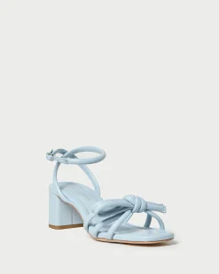 Loeffler Randall Mikel Bow Mid-Heel Sandal| FOR THE BRIDE|Casual Staples