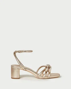Loeffler Randall Mikel Bow Mid-Heel Sandal| SOMETHING BLUE|FOR THE BRIDE