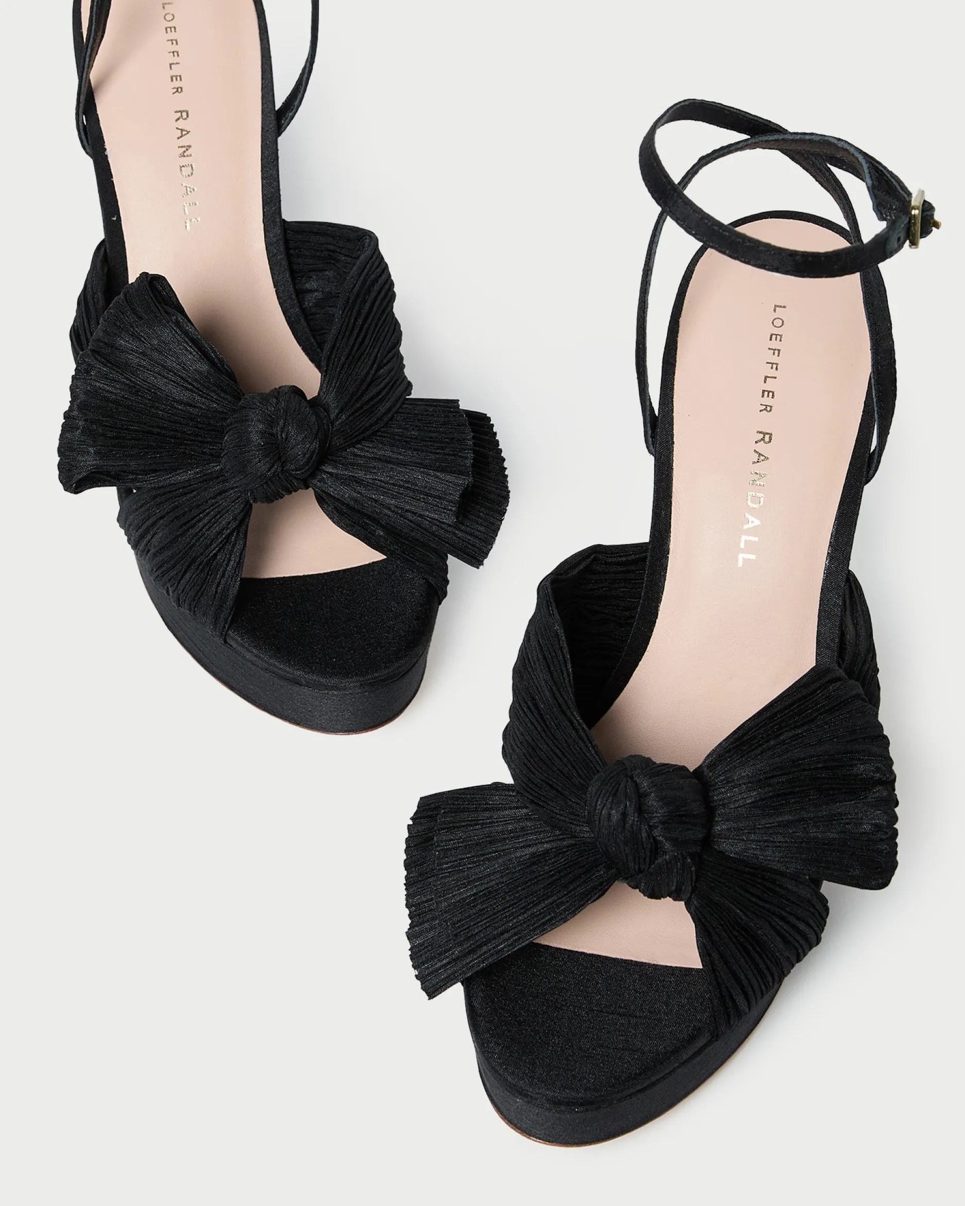 Loeffler Randall Natalia Platform Bow Heel| FOR THE BRIDE|Heeled Sandals