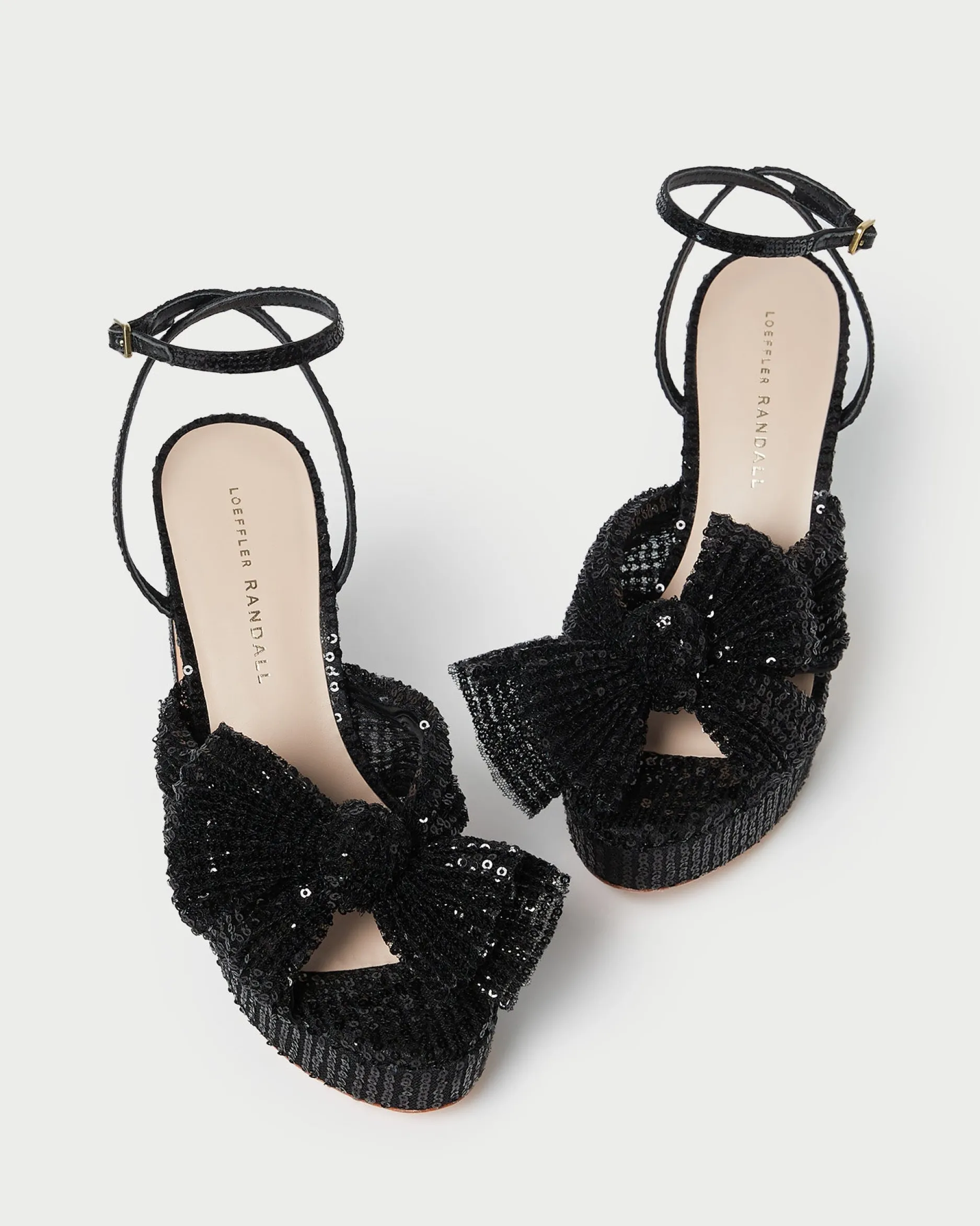 Loeffler Randall Natalia Platform Bow Heel| FOR THE BRIDE|Heeled Sandals