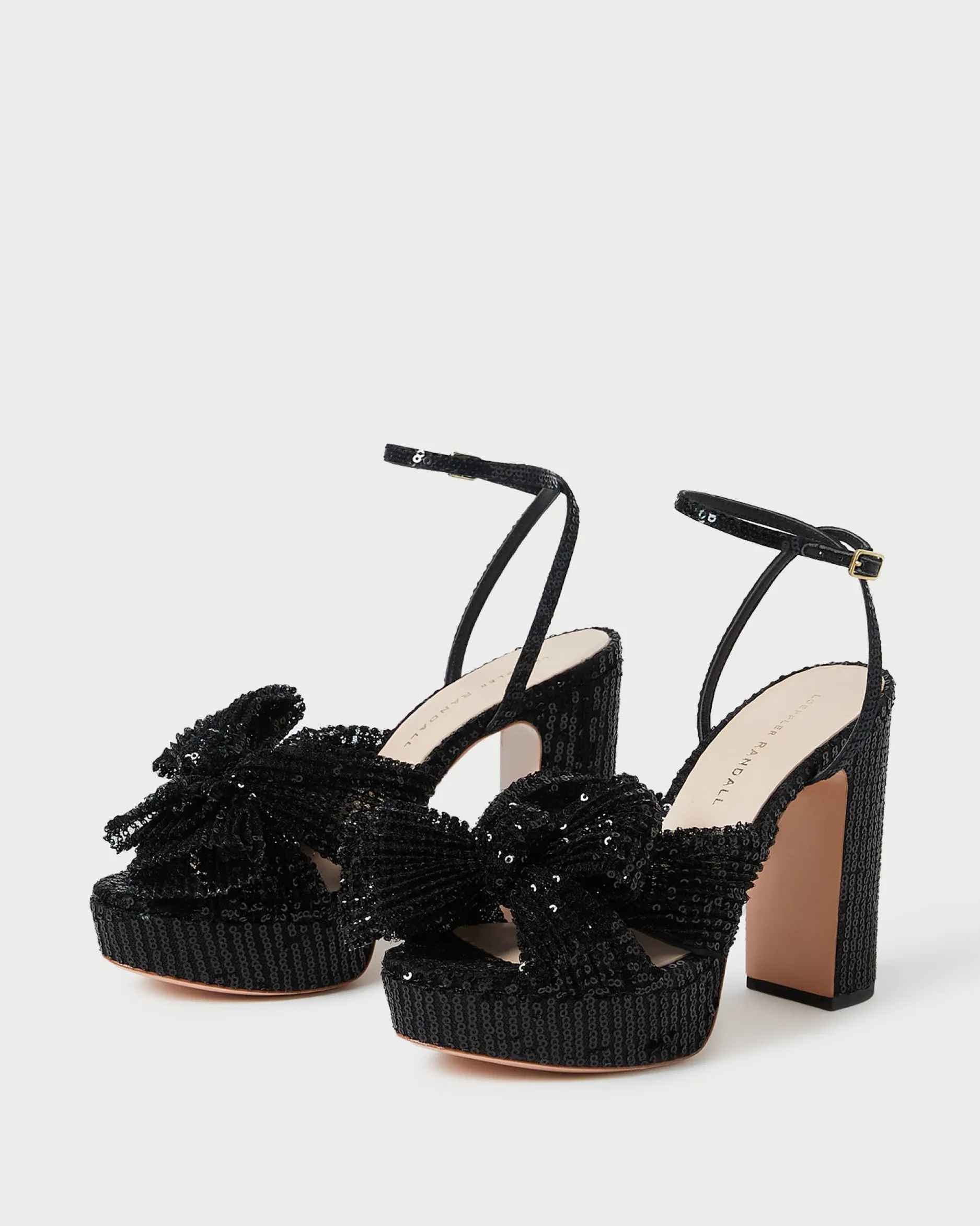 Loeffler Randall Natalia Platform Bow Heel| FOR THE BRIDE|Heeled Sandals