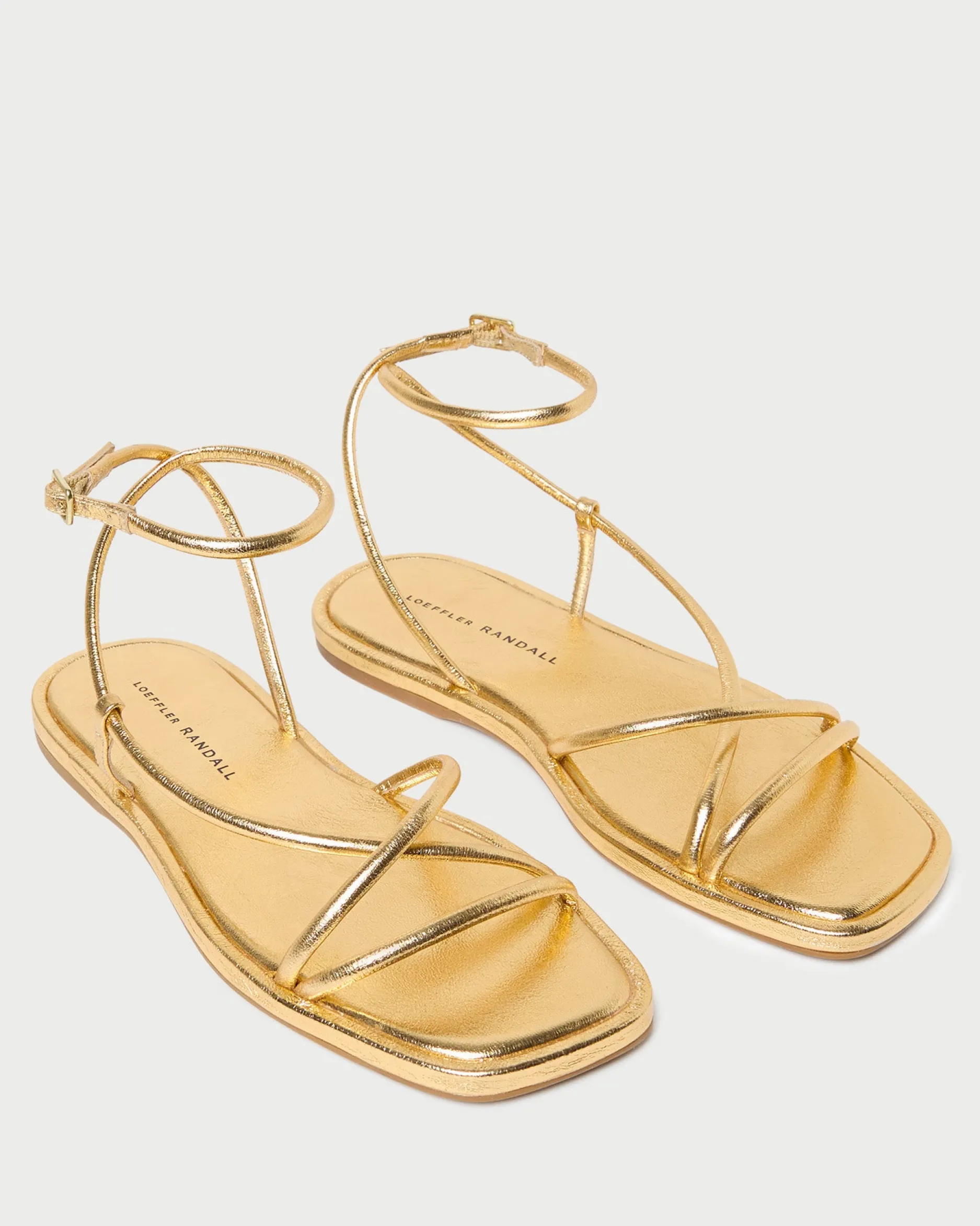 Loeffler Randall Noor Leather Flat Sandal| Flat Sandals