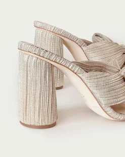 Loeffler Randall Penny Pleated Bow Heel| FOR THE BRIDE|Event Essentials