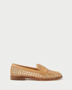 Loeffler Randall Rachel Raffia Loafer| Casual Staples|Flats & Loafers