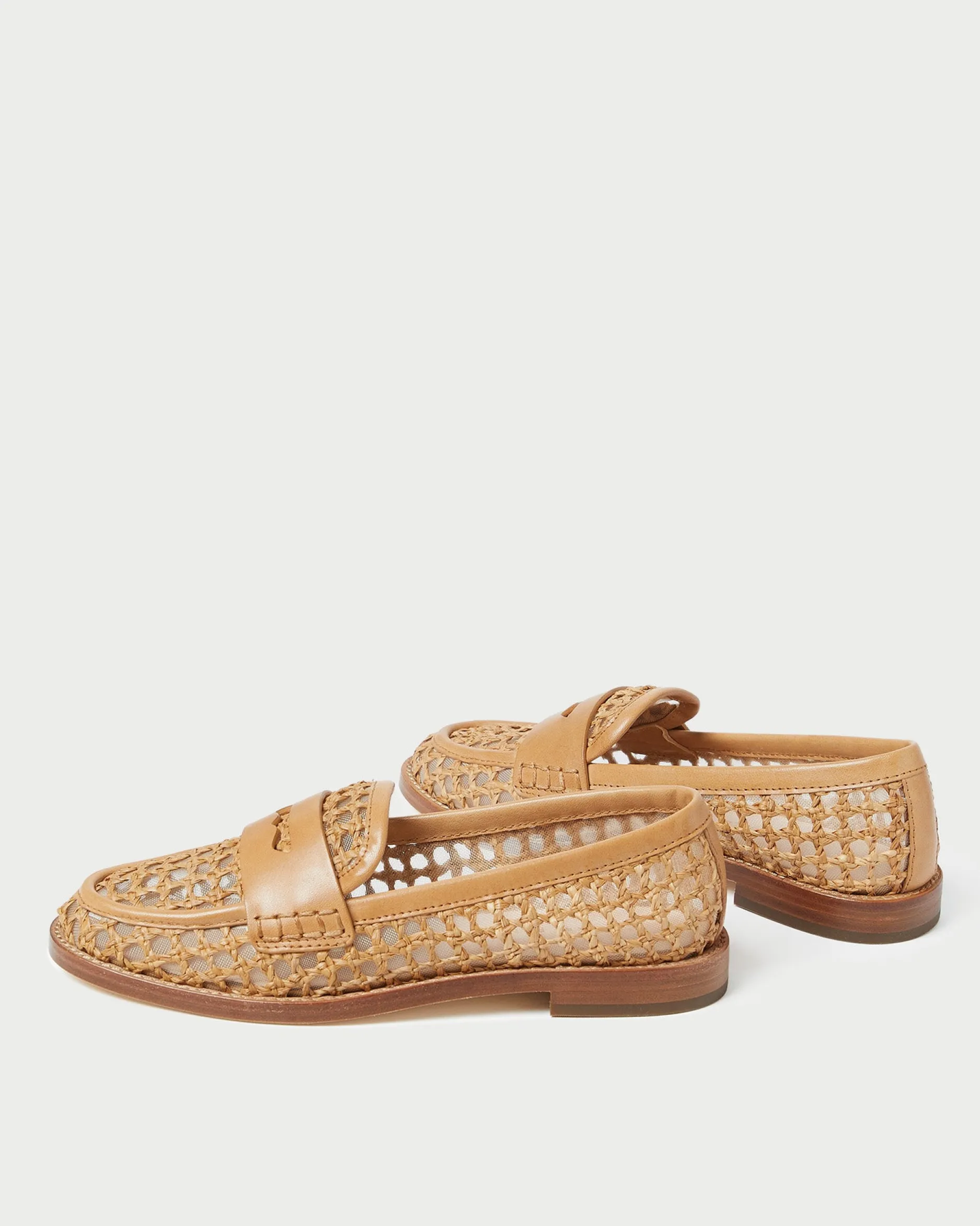 Loeffler Randall Rachel Raffia Loafer| Casual Staples|Flats & Loafers