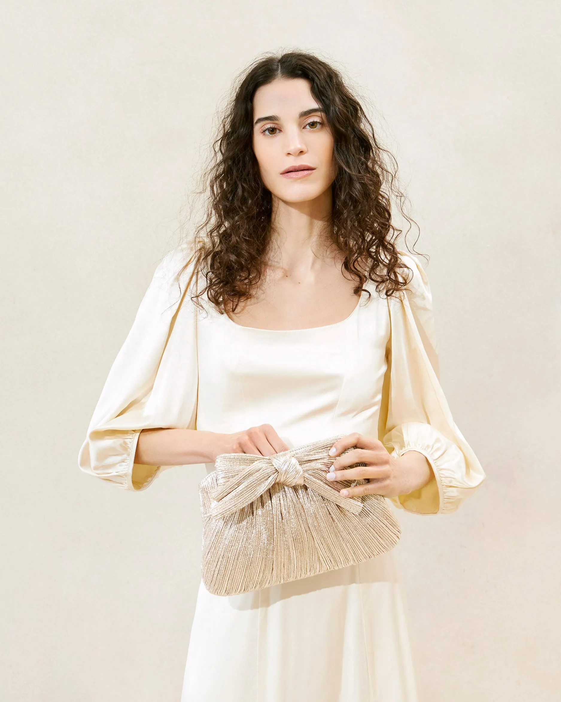 Loeffler Randall Rayne Bow Clutch| Event Essentials|Clutches