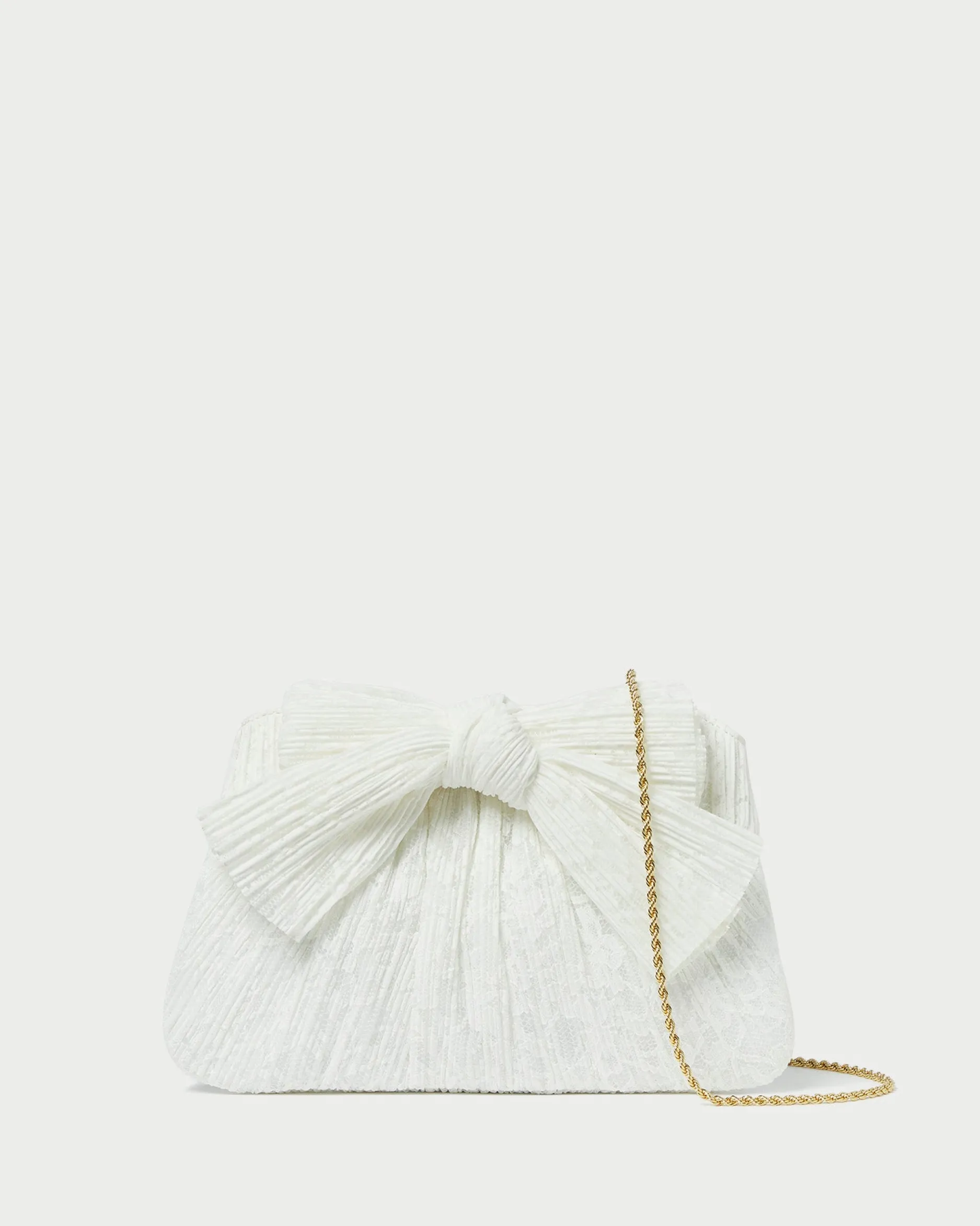 Loeffler Randall Rayne Bow Clutch| Event Essentials|Clutches