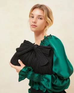 Loeffler Randall Rayne Bow Clutch| Event Essentials|Clutches