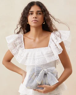 Loeffler Randall Rayne Bow Clutch| Clutches