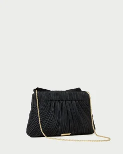 Loeffler Randall Rayne Pleated Bow Clutch| Clutches