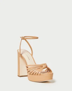 Loeffler Randall Rivka Knot Platform Sandal| SOMETHING BLUE|FOR THE BRIDE