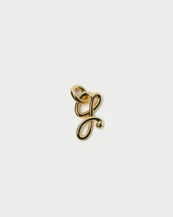 Loeffler Randall Small Gold Letter "G" Charm| Jewelry|Accessories
