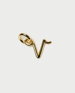 Loeffler Randall Small Gold Letter 