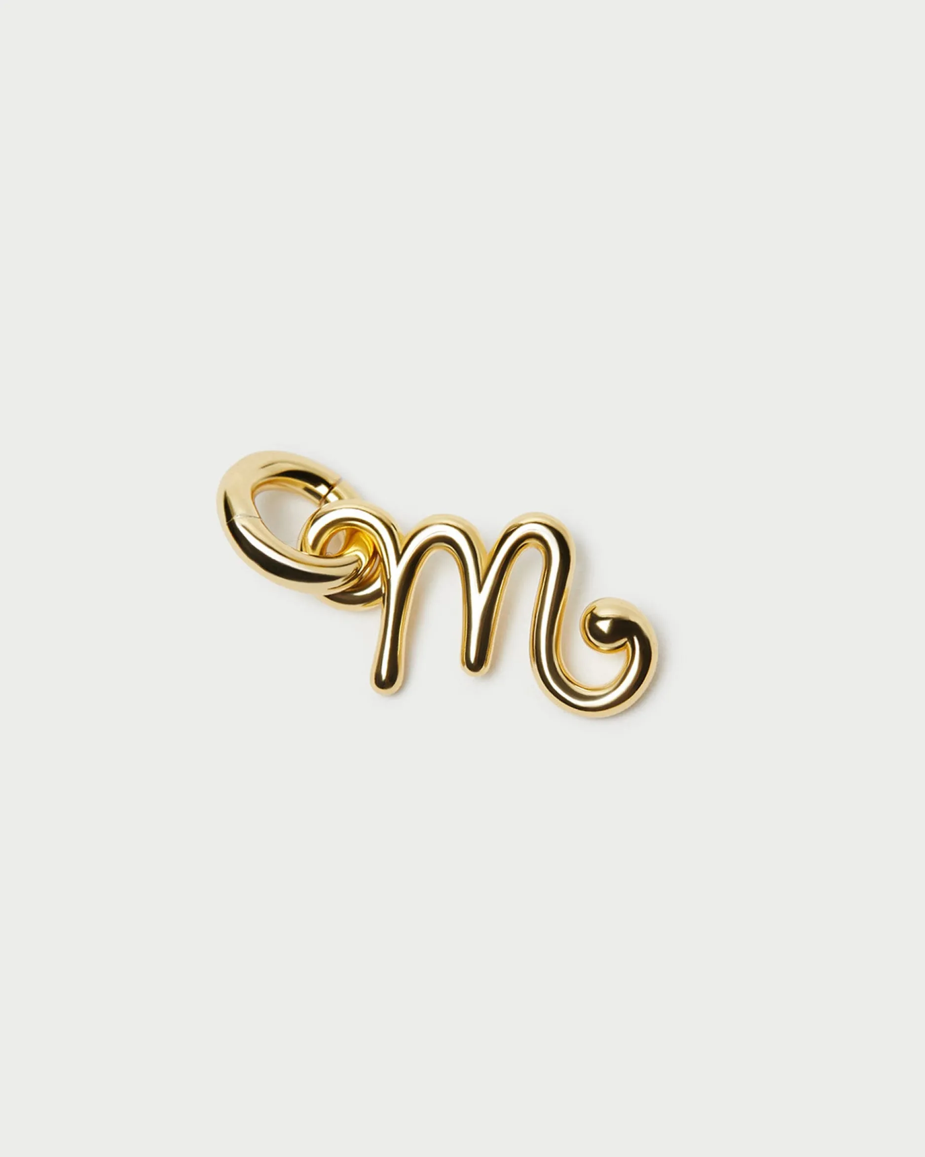 Loeffler Randall Small Gold Letter "O" Charm| Jewelry|Accessories