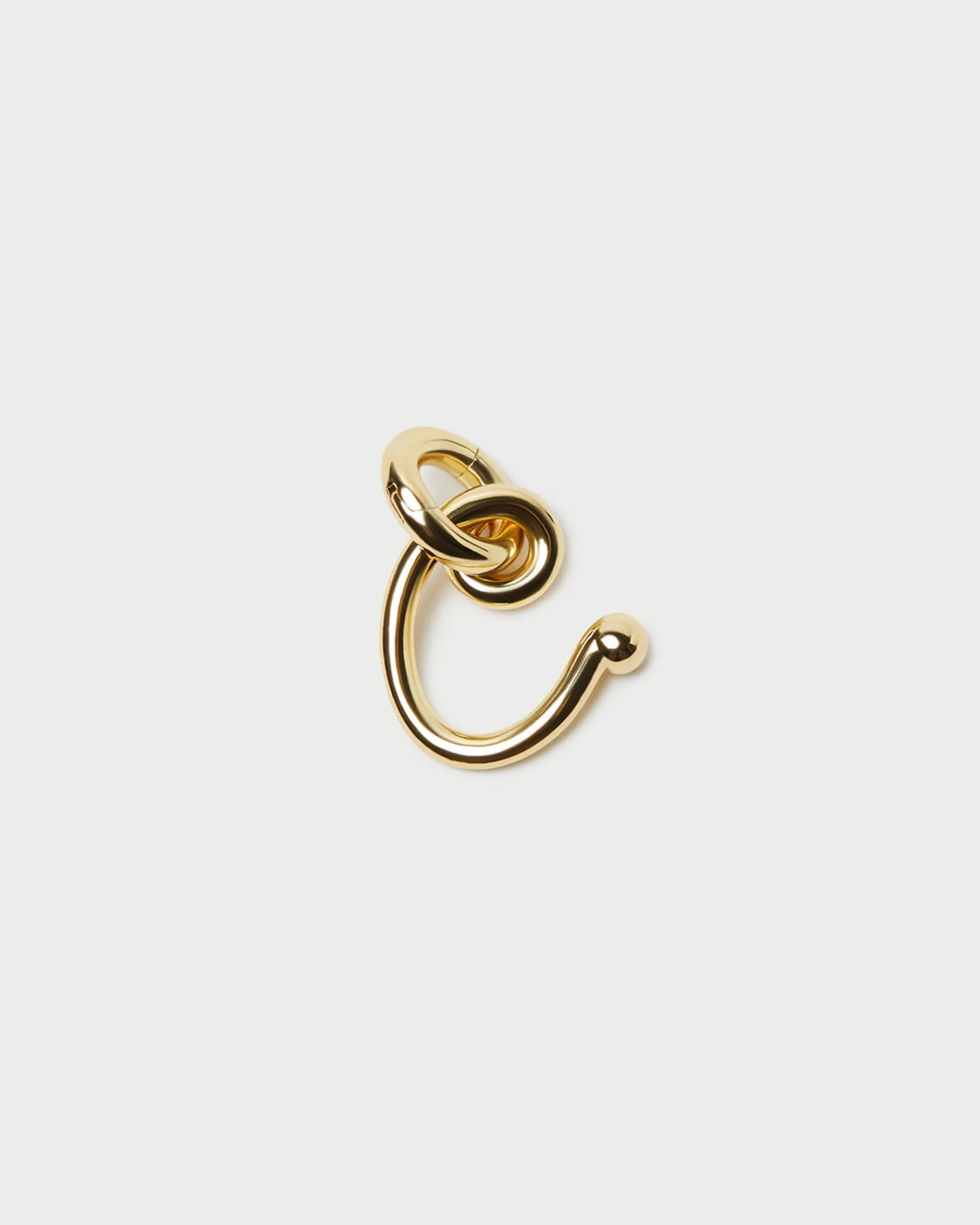 Loeffler Randall Small Gold Letter "O" Charm| Jewelry|Accessories