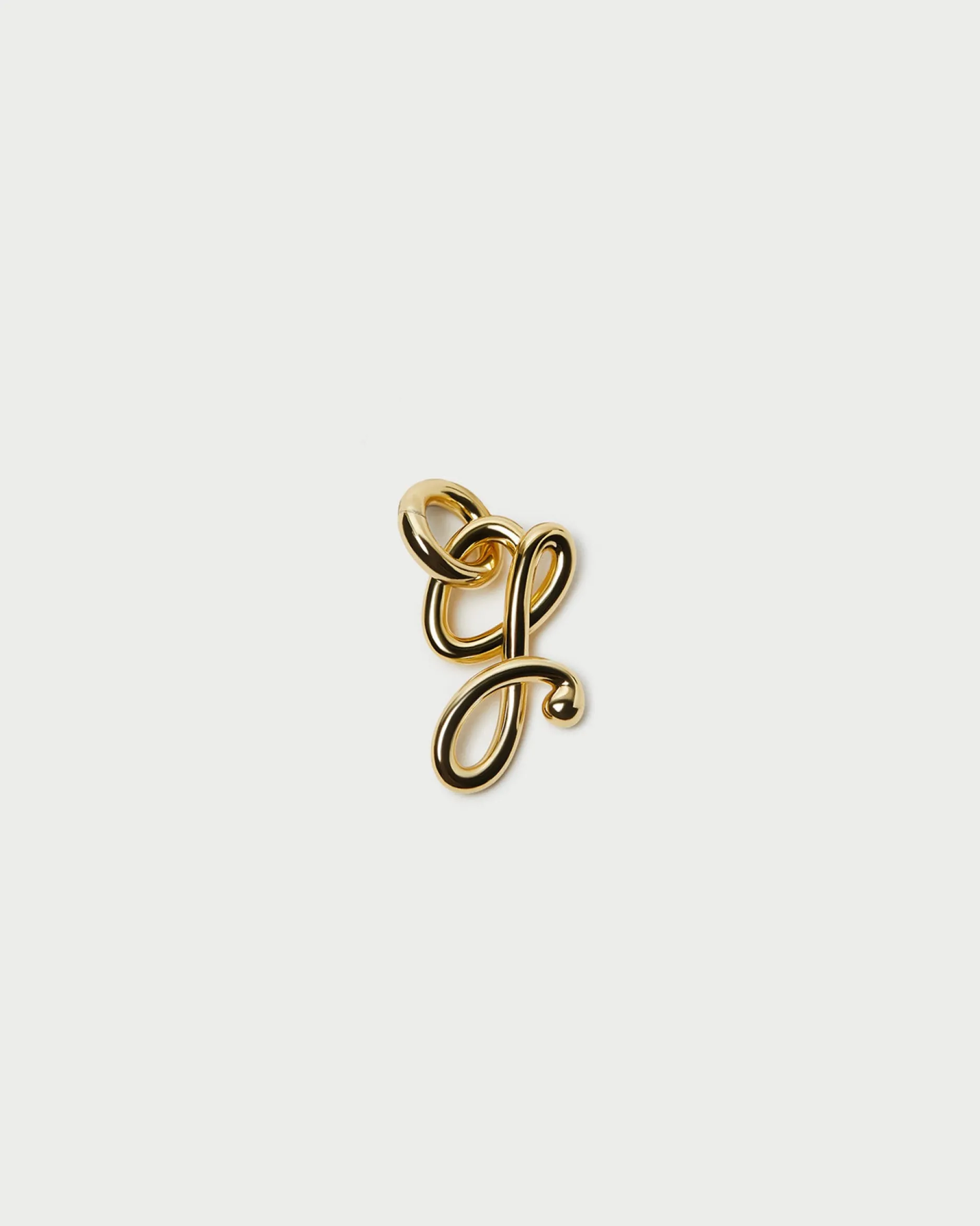 Loeffler Randall Small Gold Letter "O" Charm| Jewelry|Accessories