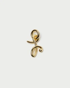 Loeffler Randall Small Gold Letter 