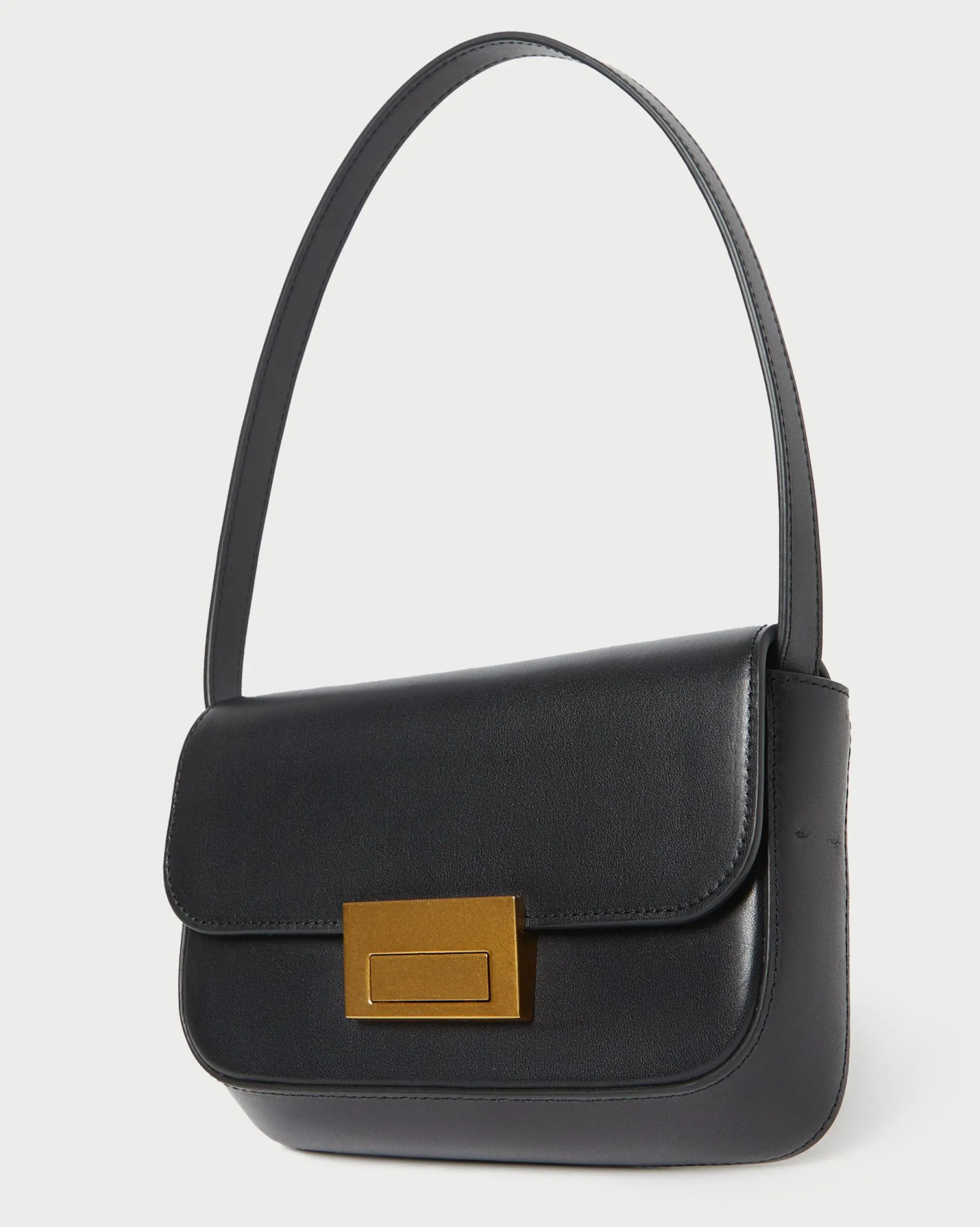 Loeffler Randall Stefania Cacao Studded Baguette Bag| Casual Staples|Vacation Shop