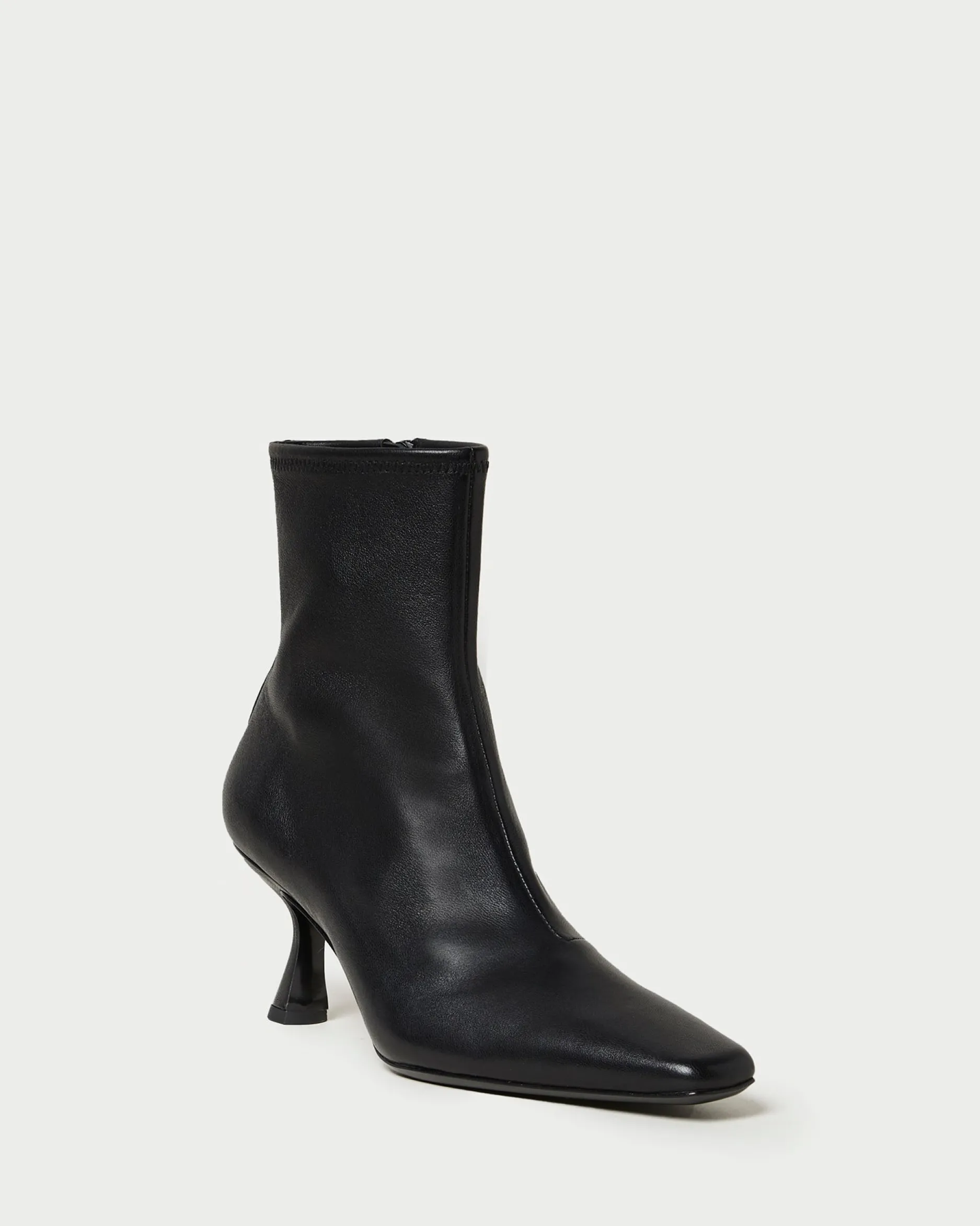 Loeffler Randall Thandy Black Curved Heel Bootie| Boots