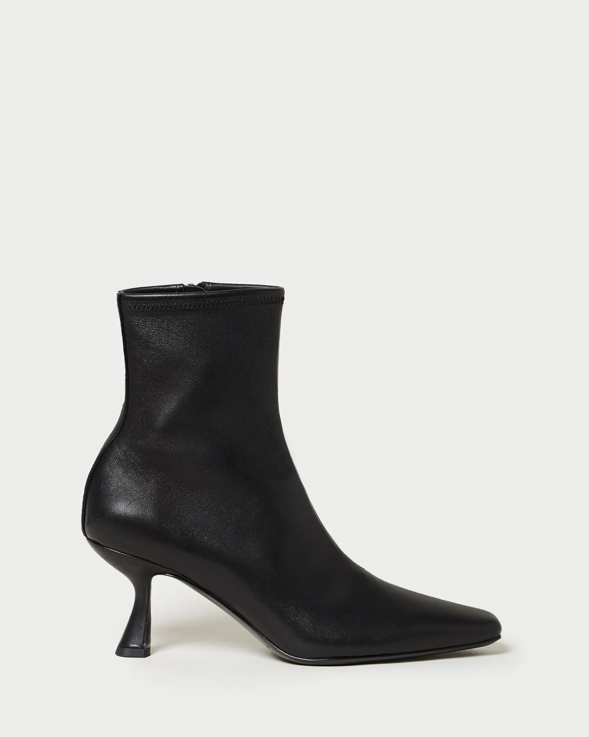 Loeffler Randall Thandy Black Curved Heel Bootie| Boots