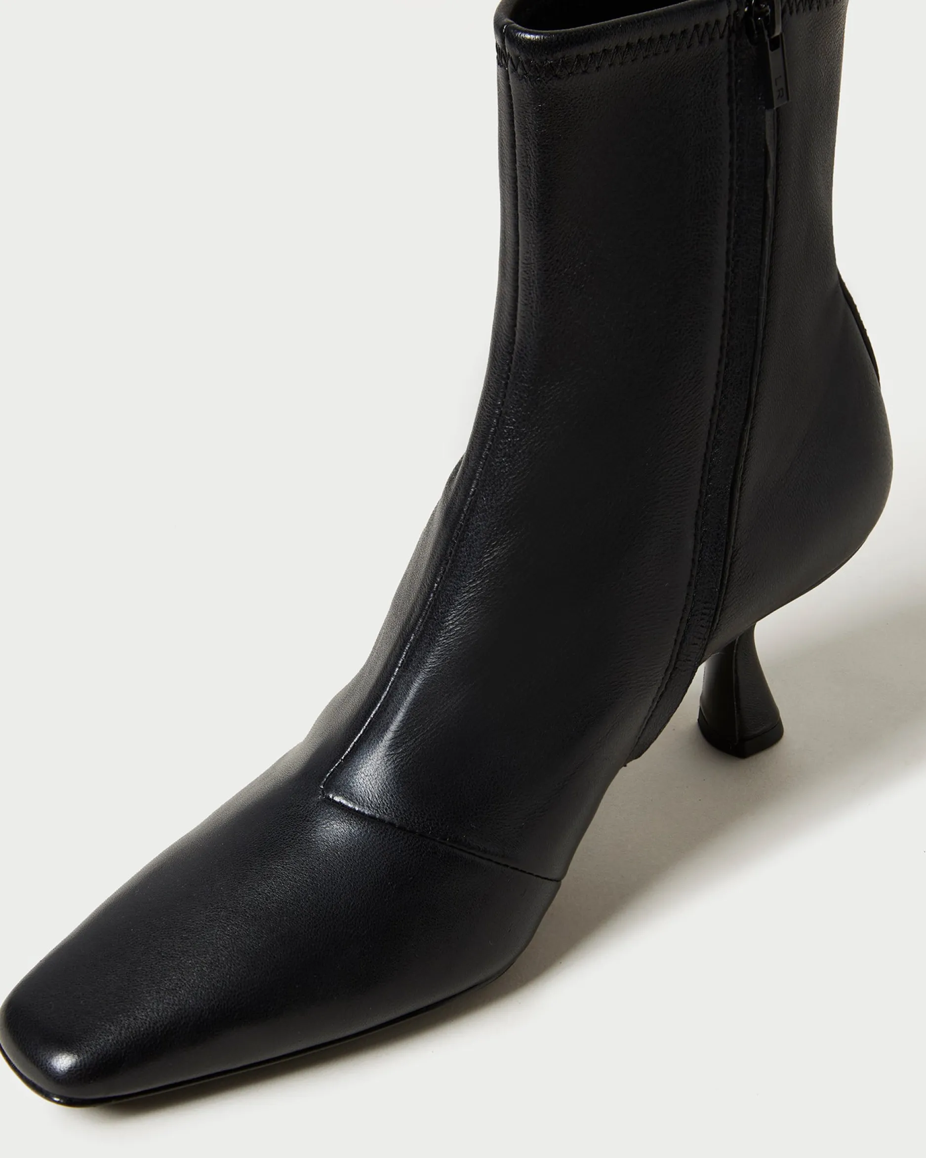 Loeffler Randall Thandy Black Curved Heel Bootie| Boots