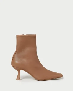Loeffler Randall Thandy Black Curved Heel Bootie| Boots