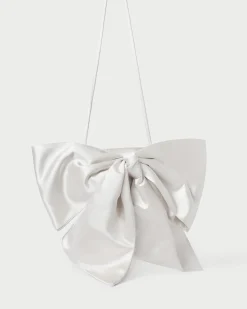 Loeffler Randall Violet Satin Bow Crossbody| Jessie Loves