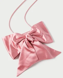 Loeffler Randall Violet Diamanté Bow Crossbody| FOR THE BRIDE|Crossbodies