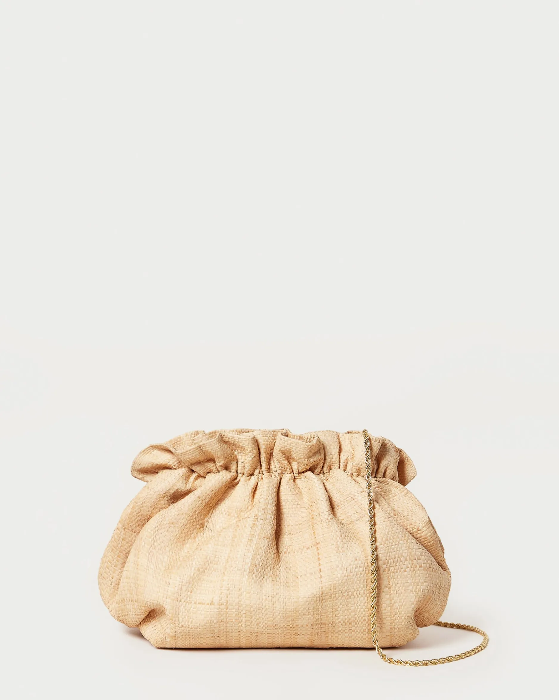 Loeffler Randall Willa Natural Mini Pouch| Casual Staples|Vacation Shop