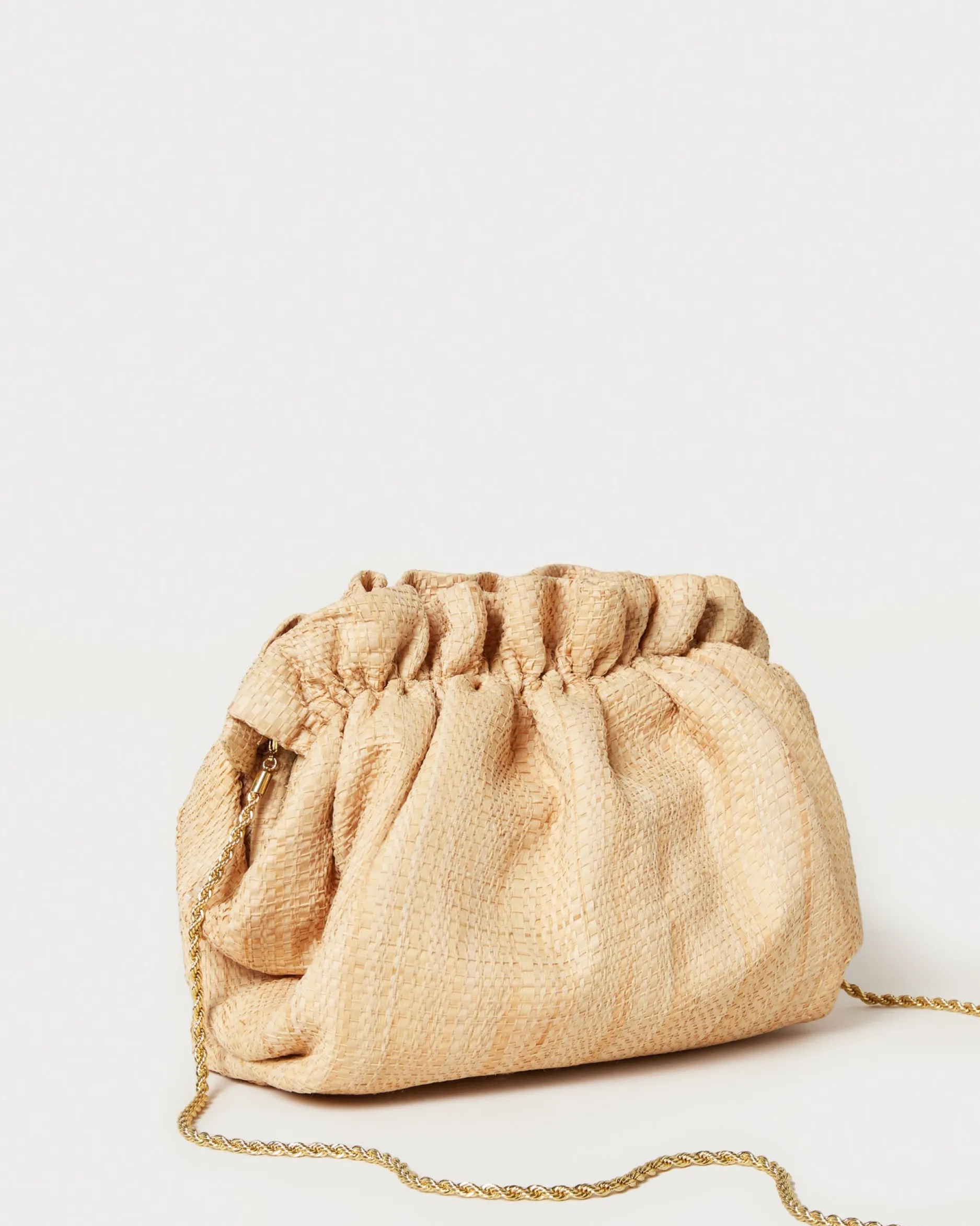 Loeffler Randall Willa Natural Mini Pouch| Casual Staples|Vacation Shop
